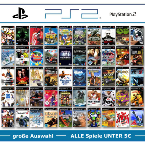 Ps2 playstation spiele wahl - ps2,