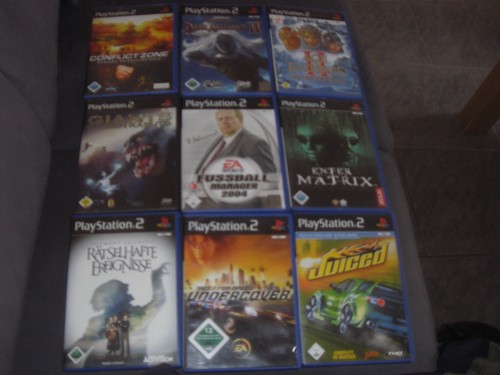 Spiele komplett aber auch - ps, 2