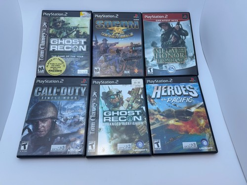 Ps2 military war games lot - ps2,